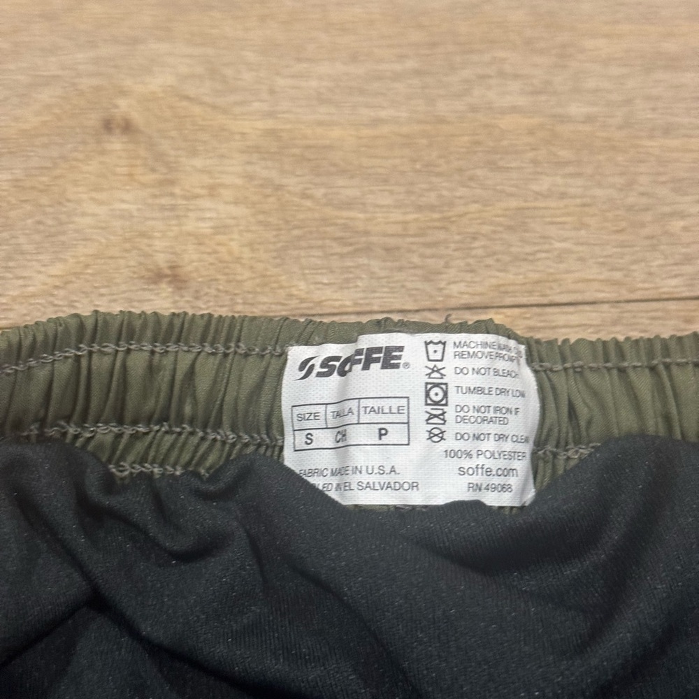 Lot of 7 Soffe Green Athletic Running Shorts Size Small - Picture 3 of 5